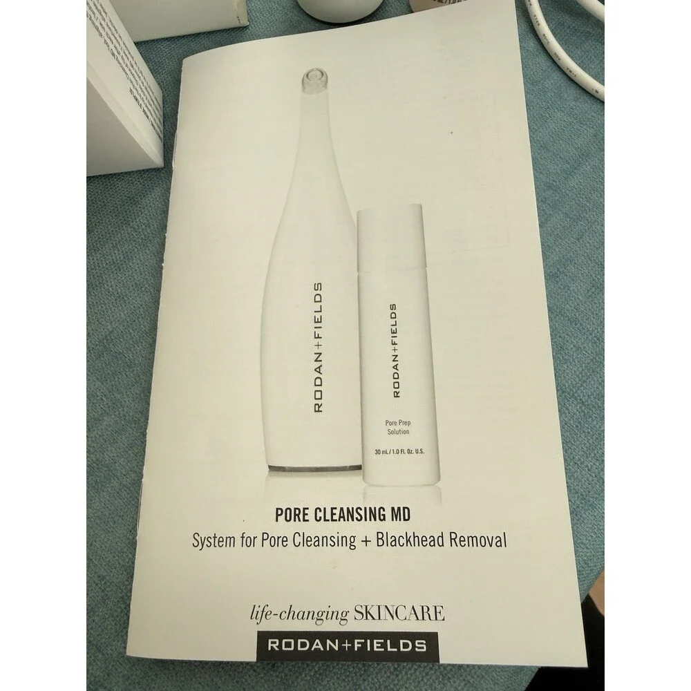 Rodan + Fields PORE CLEANSING SYSTEM MD System, Cord, 3 Pore + 3 Blackhead Tips